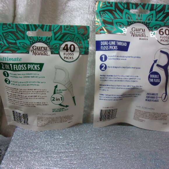 M-70 NEW/SEALED SET OF 5 PACKS OF GURU NANDA ORAL HEALTH CARE ITEMS - Picture 11 of 12